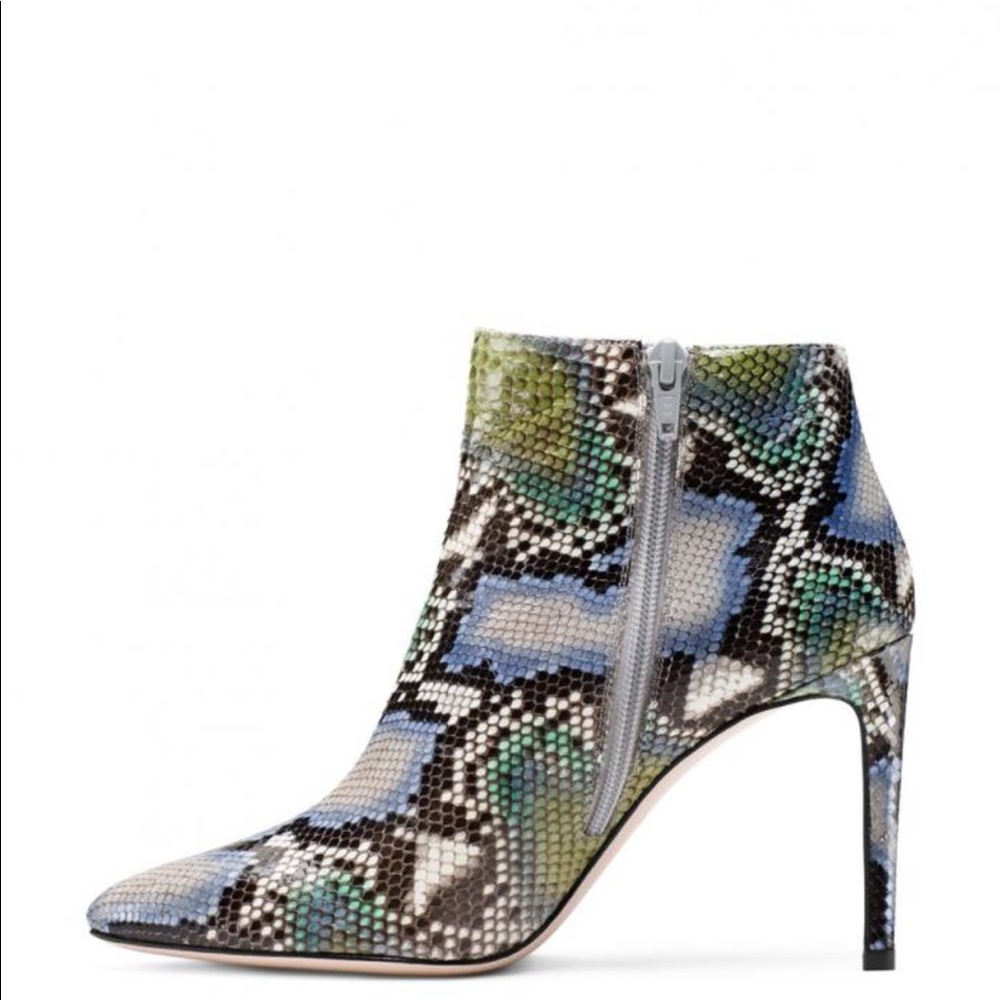 Worn Once Stuart Weitzman Python Booties - image 3